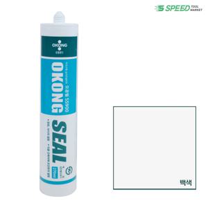 오공 무초산 실리콘 SS900 백색 낱개 씰리콘 창문