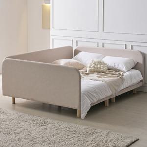 유앤미 저상형 침대 가드형 C+발통세트 2colors SS/Q (매트추가)