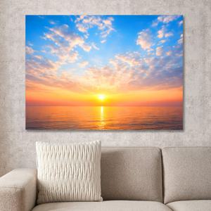 돈들어오는 일출 해돋이 풍경 바다C 캔버스 액자 거실 풍수 인테리어그림