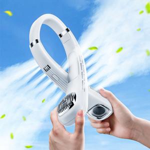 넥밴드 선풍기 넥선풍기 캠핑 목선풍기 저소음 8단 조절 넥풍기