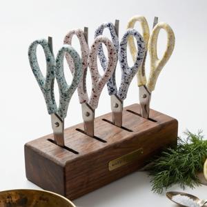 4in1 분리형 절삭력좋은 가위 고기 캠핑 김치 생선 주방 마블 가위