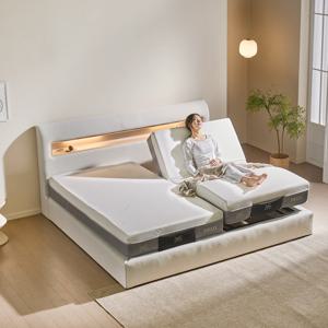 모베 아다지오 트윈 TW 모션베드 더블싱글 전동침대 메모리폼 매트리스 세트