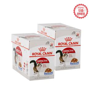 고양이파우치 인스팅티브 젤리 24개/체중유지