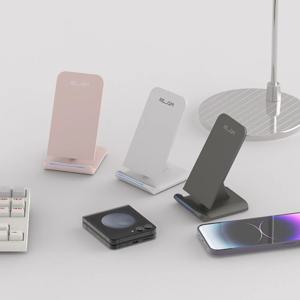 15W 고속 무선충전 거치대 QWC-Q1500 인테리어 데스크테리어 데스크셋업