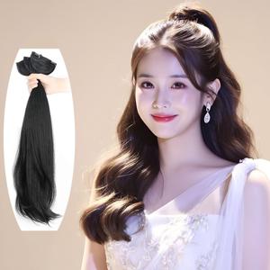 긴머리 부분 가발 뚝딱이 C컬 60cm 3p