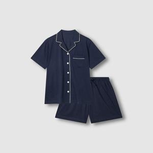 여 JAJU AIR 코튼 3부 파자마 세트 (4 sizes)(4 colors)