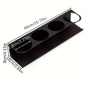 TEMU 강력 자석 조리대 음료 거치대 - 클래식 스타일, 철 재질, 머그 및 병 정리용으로 이상적, 주방 및 바 사용에 적합, 바 음료 홀더 | 모던 주방 액세서리 | 내구성 좋은 음료 홀더, 바 추가 장식