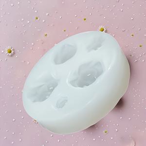 TEMU 주얼리, 레진, 아로마테라피, 점토 및 홈 데코용 실리콘 장미 비누 몰드 - 5엽 불규칙 모양 공예 몰드, 발렌타인데이, 어버이날, 생일 및 결혼 선물용 재사용 가능, 추수감사절 및 크리스마스에 적합