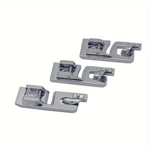 TEMU 3개 3/4/6M 좁은 롤 헨프 프레서 풋, 모든 저레벨 버튼 싱어, 브로더, 베이비 락, 유로 프로, 자노메, 켄모어, 화이트, 주키, 엘나 및 뉴 홈 재봉틀에 적합