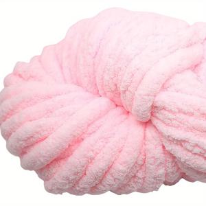 TEMU 초극세사 차니엘 얇은 털실 - 250G, 2Cm 두께 아이슬란드 양털, 따뜻한 담요, 소파 쿠션 & 공예 프로젝트용 - 다양한 색상 제공