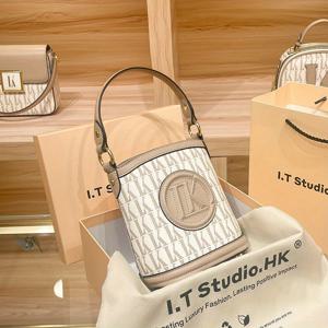 TEMU 심플 여성 버킷백, 미니 크로스바디 숄더백, 소프트 소형 가방, 2024 신상 디자인