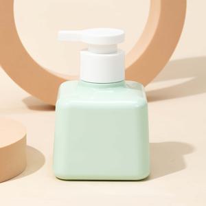 TEMU 200ml 사각 그린 로션 병 (바디워시 및 로션용)