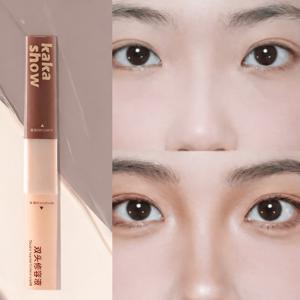 TEMU 듀얼 헤드 리퀴드 컨투어 스틱 하이라이터 음영 쉐딩 자연스러운 입체 윤곽 연출 초보자용 밀착 지속력 메이크업 스틱