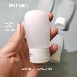 TEMU 3pcs 매트 리필 가능 병 세트 30ml 60ml 100ml