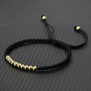 TEMU 남녀 공용 수제 클래식 레드 앤 블랙 스트링 팔찌, 행운의 패브릭 소원 팔찌, 이상적인 우정 주얼리, 레드 팔찌