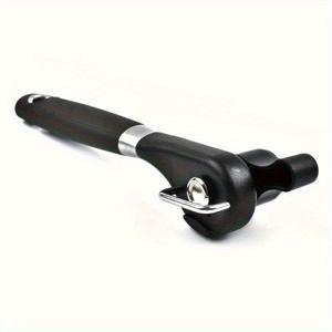 TEMU 다기능 옆면 개봉식 통조림 오프너 1개, 빠르고 쉬운 스테인리스 스틸 통조림 따개 주방용 칼, 통조림 오프너, 주방용품, 통조림, 수프, 야채, 고기를 완벽하게 개봉—전문가급 식품 서비스 장비