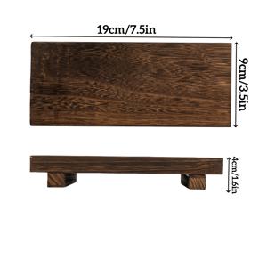 TEMU 원목 팔레트 테이블 상판 장식 보드, 나무 높이 조절 욕실 트레이. (식품 비접촉)