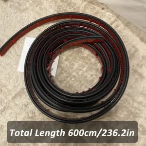 TEMU 1개 3.0/6.0미터 자가 점착식 방풍 스트립, 문과 창문 밀봉용, 방음 D자형 디자인, 문틀 및 창문 틈새 넓은 곳에 적합, 가을 및 겨울 필수품