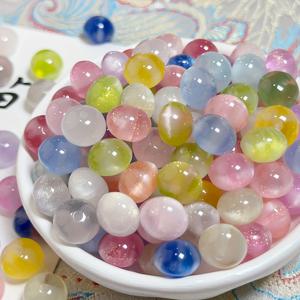 TEMU 할로윈 장식용 랜턴 구슬, 레진 캣아이 루즈 비즈, 주얼리 액세서리, 고투명도 찐빵 구슬, 주판 구슬, 구슬 및 구슬 모음, 비즈 스트랜드