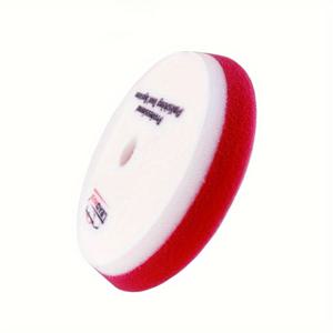 TEMU 1개 듀얼 컬러 베벨 폼 광택 패드, 차량 미용 광택 및 왁싱용 스펀지 트레이, 차량용 헤비 듀티 광택 패드, 진동 던지기 기계용 특수 5인치 디스크, 이중 스펀지 디스크