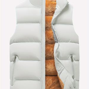 TEMU 남성용 조끼, 민소매 겉옷, 기모 안감, 두꺼운, 따뜻한 조끼