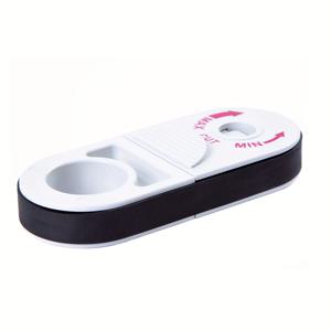 TEMU 조절 가능한 Cat5e, Cat6, Cat6a, Cat7, Cat8용 화이트 케이블 스트리퍼 - 효율적인 UTP, STP, SFTP 동축 케이블 절단 도구, 조립 불필요, 네트워크 설치용 휴대형 모던 디자인, 내구성 강화