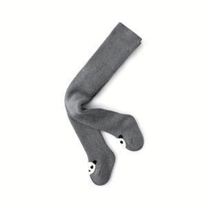 TEMU 남녀공용 아동용 겨울 두꺼운 타이츠 1개, 귀여운 팬더 패턴, 유아용 겨울 타이츠, 사랑스러운 만화 캐릭터가 있는 따뜻한 바지, 일상복용, 친구 선물용