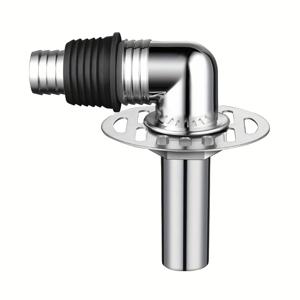 TEMU 1개 방취 배수관 커넥터 - 플라스틱, 3방향 바닥 배수 어댑터 가스켓 포함, 세탁기와 욕실에 적합, 방취 물 흐름 제어