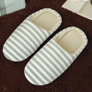 TEMU 아늑한 양털 패턴 슬리퍼, 우아한 봉제 안감 신발에 슈퍼 소프트 슬립, 따뜻하고 편안한 신발