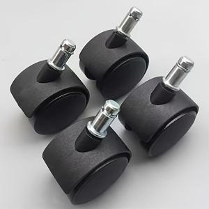 TEMU 스프링형 1.5인치 없음 다용도 바퀴 화분 캐스터 선반 다용도 바퀴 화분 랙 옷 건조대 나일론 바퀴 건조기 풀리 사무실 의자 소형 바퀴