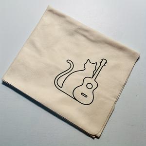 TEMU 기타, 베이스, 우쿨렐레, 바이올린, 첼로용 클리닝 천, 스웨이드 스타일 극세사 소재, 대형 사이즈, 얼룩 제거 및 먼지 제거에 적합, 사계절 사용 가능, 친구를 위한 완벽한 선물