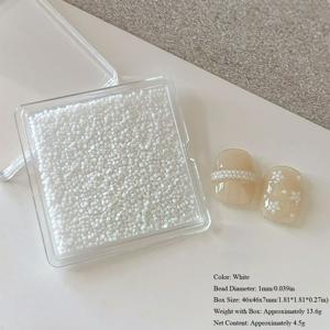 TEMU 박스형 세라믹 네일 아트 데코, 컬러풀 혼합 미니 플랫 바텀 라인스톤, 고광택 반원형 네일 드릴 장식, DIY 네일 디자인용 여성/남성 매니큐어 액세서리, 홈 & 살롱 매니큐어용