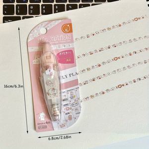 TEMU 귀여운 토끼 카와이 만화 젤 펜 - 하트 & 토끼 낙서 디자인, 번짐 방지 젤 잉크, 리트랙터블 클립, 저널링, 스크랩북, 플래너에 적합한 젤 팁 마커 - 핑크 & 화이트 젤 펜 (성인, 학생용)