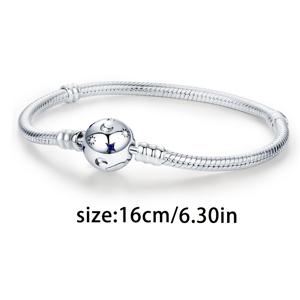 TEMU 1개 우아한 925 실버 도금 데이 팔찌, 반짝이는 태양 달 별 라운드 디자인 팔찌, 여성용 스네이크 본 체인, DIY 펜던트 참 장식 비즈 주얼리 만들기, 로맨틱 디자인, 연인, 가족, 친구를 위한 일상 착용, 크리스마스, 결혼 시즌, 생일 파티, 기념일, 휴일, 어머니날 선물