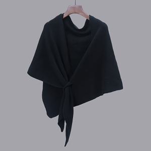 TEMU 여성용 울 혼방 삼각 스카프 & 목워머, 한국 스타일에 적합한 신축성 있는 따뜻한 칼라 랩, 캐주얼 겨울 의상에 어울리는 솔리드 컬러 다용도 목스카프, 유니폼 및 일상 패션용 손세탁 가능한 울 랩