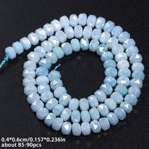 TEMU 2D 플랫, TAN 유리 구슬 DIY 주얼리 만들기용 - 생동감 넘치는 캔디 컬러 6mm 라운드 론델 페이셋 플랫 구슬, 멀티컬러 루즈 스페이서 구슬 (팔찌, 목걸이, 귀걸이, 드롭용) - 유리 비딩 액세서리