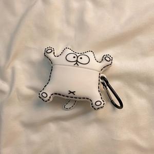 TEMU 에어팟 4 케이스용 고양이, 2세대 소프트 쉘 헤드폰 보호 커버, 3세대