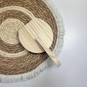 TEMU 1개 수제 나무 반죽 압착기 – 완벽한 만두 및 페이스트리를 만드세요 – 손잡이가 달린 이 압착기는 옥수수 토르티야, 만두, 버거 만들기에 완벽합니다.