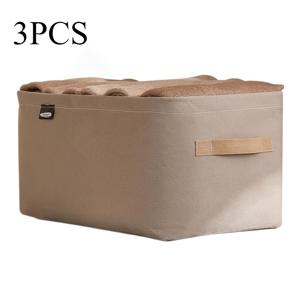 TEMU 3개 접이식 강화 의류 보관함, 옷장용 옷과 바지 보관함, 옷장 수납함, 서랍 수납함, 장난감 수납함, 선반 바구니