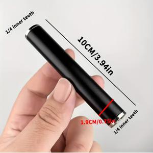 TEMU 삼각대용 메탈 연장봉, 삼각대 어댑터 원형 튜브 액세서리, 확장형 1/4인치 나사산 마운트 인터페이스가 있는 셀카봉 플로어 스탠드