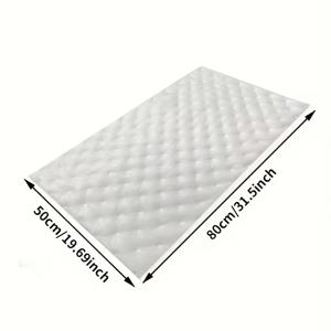 TEMU 화이트 방음 및 단열 키트, 자동차 및 RV용 접착식 음향 폼, 차량 내부 업그레이드, 차량 방음, 흡음, 단열 및 진동 감쇠 소재, RV 단열재,컴팩트 디자인,고밀도 폼,열차단,Insulation Foam,DIY 설치 가능,자동 업그레이더