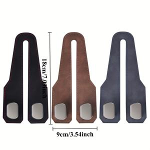 TEMU 1개 업그레이드된 뒷좌석 수납백, 히든 더블 후크 및 헤비듀티 흡착컵 설치, 미끄럼 방지 디자인, 간편한 설치, 자동차 SUV 트럭용, 패키지 보관 및 다기능 정리함, 500가지 다양한 사용 시나리오