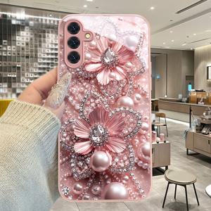 TEMU 삼성 갤럭시 A56/A55/A54/A52S/A52/A35/A34/A33/A32/A26/A25/A24/A23/A22/A16/A15/A14/A13/A06/A05S/A05/S25Edge/S25Plus/S25/S24FE/S24Plus/S24/S23+/S23/S22+/S21FE/S21+/S21 울트라 5G용 강화 유리 폰 케이스 커버 - 패션 WC9496