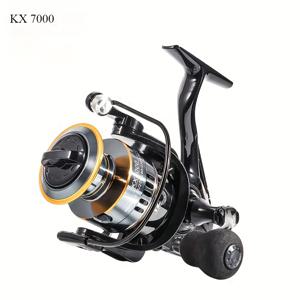 TEMU 1개 튼튼한 낚시 릴, 부드러운 드랙 시스템 - 초보자 및 전문 낚시꾼에게 적합, 큰 물고기 충격에 강함, 장거리 캐스팅을 위한 올-메탈 낚시 릴, 스피닝 릴, 낚시 라인 릴, 낚시 장비 도매