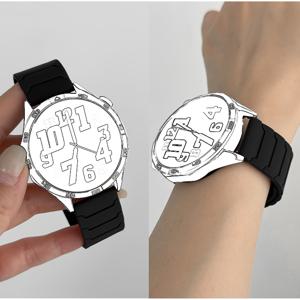 TEMU 새로운 마그네틱 스트랩 (20mm 및 22mm 사이즈), 삼성 4/5/6 Pro, Active 2, Amazfit GTR/GTS, Huawei GT3 GT4와 호환