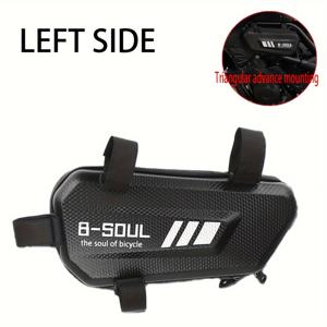 TEMU 사이드 행잉백 하드 쉘 가방 전기 자전거 프레임백 자전거 산악차 EVA 하드 쉘 가방 고품질 대용량