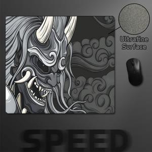 TEMU E-스포츠 마우스 패드 (잠금 엣지 포함), 45X40Cm, 초미세 표면 특징. 게이밍 셋업에 적합하며 데스크 매트 및 키보드 패스로 사용 가능