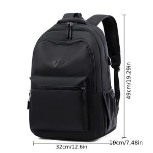 TEMU 대용량, 다기능, 그리고 스타일리시하고 사용하기 쉬운 튼튼한 백팩. 캐주얼 여행 및 다양한 상황에 적합합니다.