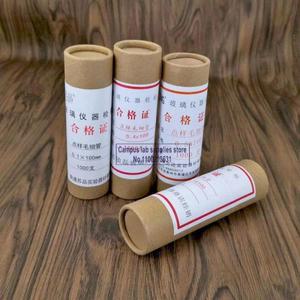 실험실 유리 스포팅 모세관 피펫, 양쪽 오픈 엔드, 길이 100mm 또는 200mm, 0.1mm ~ 0.5mm, 1000 개/박스