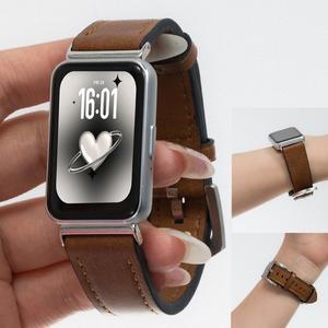 삼성호환 갤럭시호환 핏 3 스포츠 시계 밴드 액세서리 교체용 가죽 스트랩 팔찌용 벨트